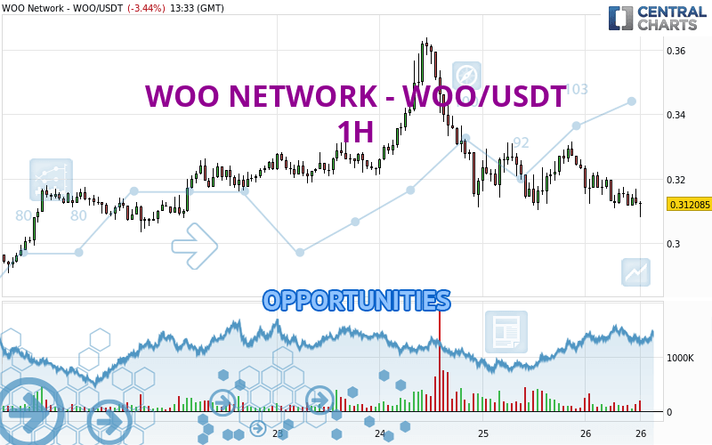 WOO NETWORK - WOO/USDT - 1H