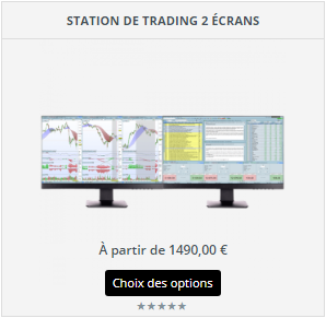 Station de Trading 2 écrans