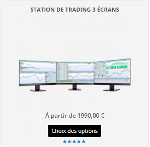Station de Trading 3 écrans