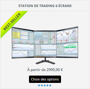 Station de Trading 6 écrans