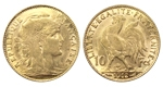10 FRANCS COIN GOLD VALUE EUR