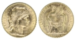 20 FRANCS COIN GOLD VALUE USD