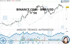 BINANCE COIN - BNB/USD - 1H