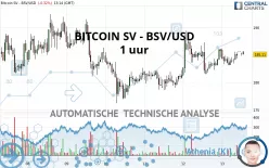 BITCOIN SV - BSV/USD - 1 uur