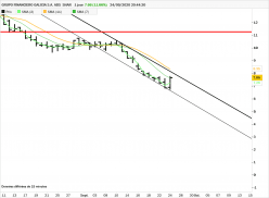 GRUPO FINANCIERO GALICIA S.A. ADS  SHAR - Journalier