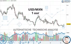 USD/MXN - 1 uur