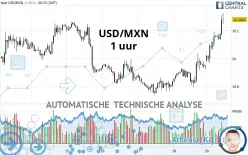 USD/MXN - 1 uur