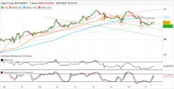 WTI CRUDE OIL - 1 uur