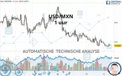 USD/MXN - 1 uur