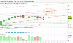 WTI CRUDE OIL - Dagelijks