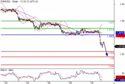 EUR/USD - 30 min.