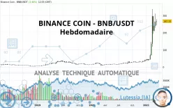 BINANCE COIN - BNB/USDT - Hebdomadaire