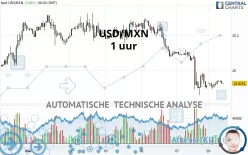 USD/MXN - 1 uur