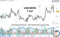 USD/MXN - 1 uur