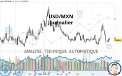 USD/MXN - Journalier