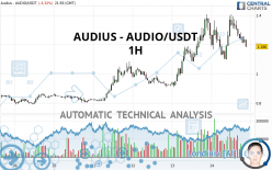 AUDIUS - AUDIO/USDT - 1 uur