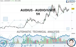 AUDIUS - AUDIO/USDT - 1 Std.