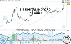 BIT DIGITAL INC. ORD. - 15 min.