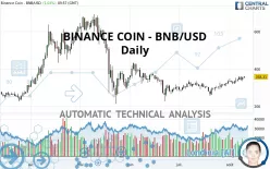 BINANCE COIN - BNB/USD - Giornaliero