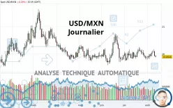 USD/MXN - Journalier