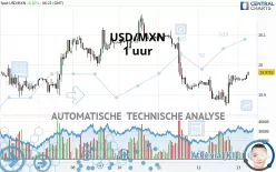 USD/MXN - 1 uur