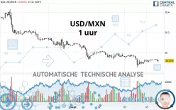 USD/MXN - 1 uur