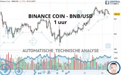 BINANCE COIN - BNB/USD - 1 uur