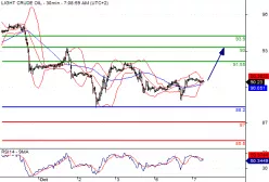 WTI CRUDE OIL - 30 min.