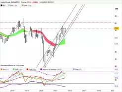 WTI CRUDE OIL - Maandelijks