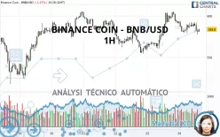 BINANCE COIN - BNB/USD - 1H