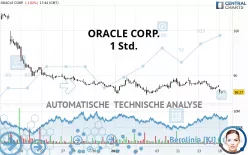 ORACLE CORP. - 1 Std.