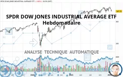 SPDR DOW JONES INDUSTRIAL AVERAGE ETF - Hebdomadaire