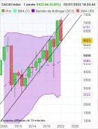 CAC40 INDEX - Ticks