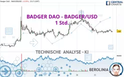 BADGER DAO - BADGER/USD - 1 Std.