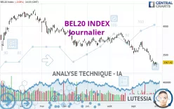 BEL20 INDEX - Journalier