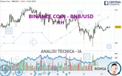 BINANCE COIN - BNB/USD - 1 Std.