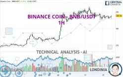 BINANCE COIN - BNB/USDT - 1H