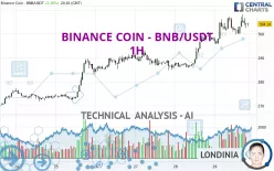 BINANCE COIN - BNB/USDT - 1H