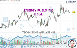 ENERGY FUELS INC - 1 Std.