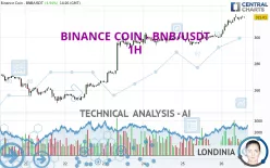 BINANCE COIN - BNB/USDT - 1H