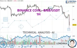 BINANCE COIN - BNB/USDT - 1H