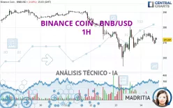 BINANCE COIN - BNB/USD - 1H