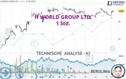 H WORLD GROUP LTD. - 1 Std.