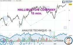 HALLIBURTON COMPANY - 15 min.