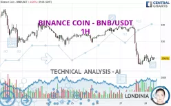 BINANCE COIN - BNB/USDT - 1H