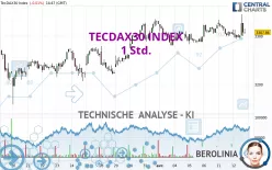 TECDAX30 INDEX - 1 Std.