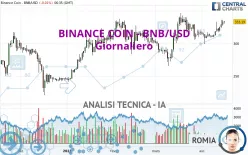 BINANCE COIN - BNB/USD - Täglich