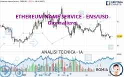 ETHEREUM NAME SERVICE - ENS/USD - Täglich