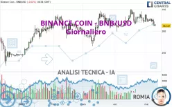 BINANCE COIN - BNB/USD - Giornaliero