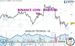 BINANCE COIN - BNB/USD - 1H